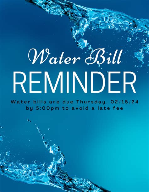 bedford tx water bill|𝗥𝗘𝗠𝗜𝗡𝗗𝗘𝗥! On Monday, March .